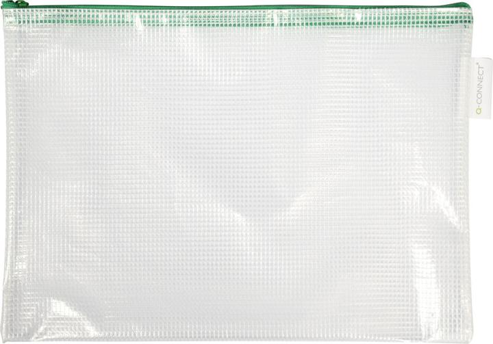 Q-Connect Reissverschluss-Taschen (Dokumenten- & Geldtasche)