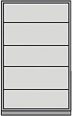 Produktbild Mauser Schiebetürschrank (120 x 50 x 196.5 cm)
