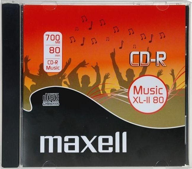 Produktbild Maxell CD 700MB 1-12X Music 10 pcs (10 x)