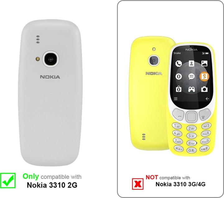 Immagine prodotto Cadorabo Copertina magnetica invisibile del libro (Nokia 3310 3G)