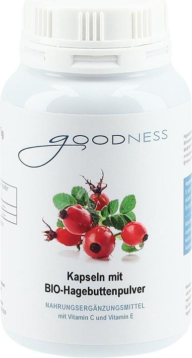 Goodness BIO-Hagebuttenpulver Kapsel 600 mg (150 Stück, Kapseln, 107 g)