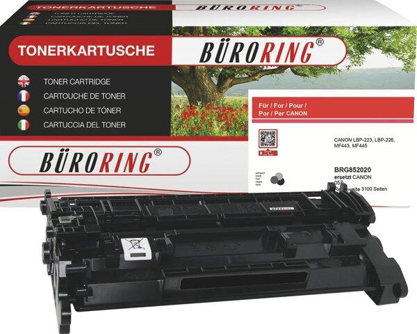 Büroring Toner Cartridge 057, ersetzt Canon 057 BK, ca. 3.100 Seiten, schwarz