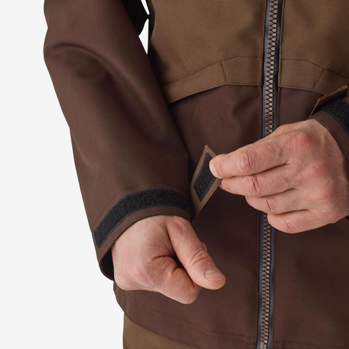 Image du produit Solognac Veste de chasse renforcée woodland 500 deux tons (L)