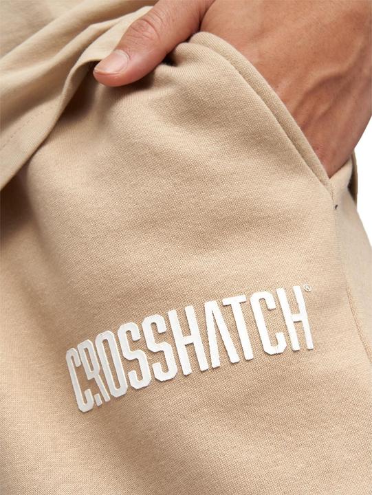 Actual product image Crosshatch Mens Bellmant Logo Jogging Bottoms (S)
