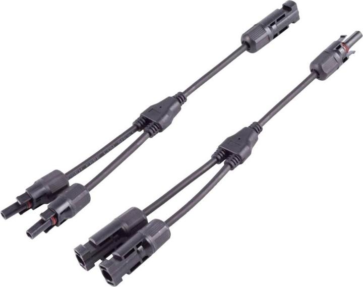 Produktbild BKL Electronic 2800020 2/1 Y-Stecker 4 mm² Kabellänge 0.30 m (Solarkabel)