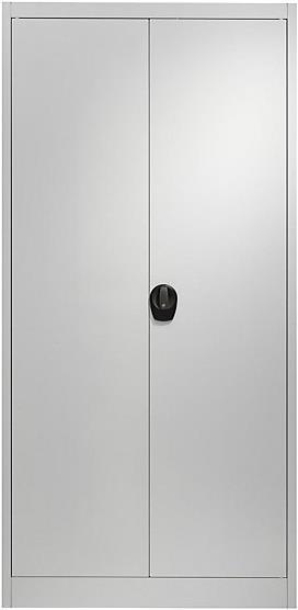 Actual product image eurokraft basic Universal steel cabinet with hinged doors (95 x 42 x 195 cm)