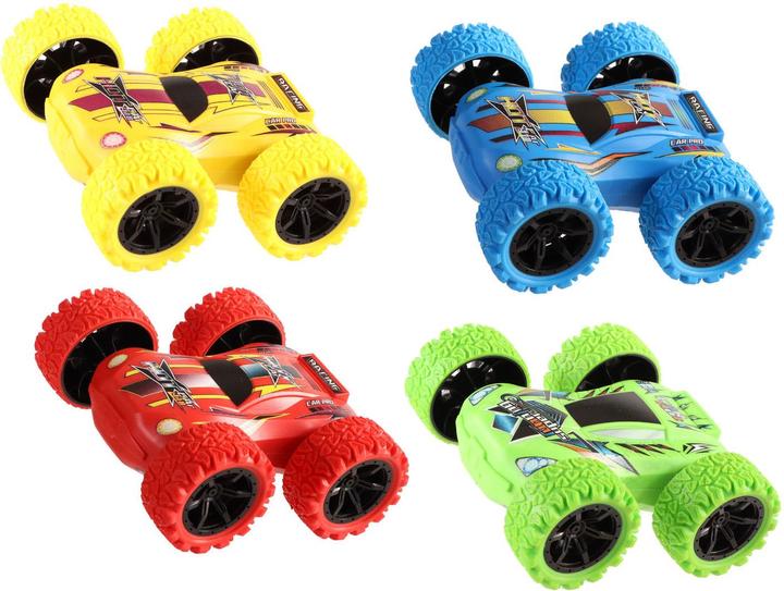 Image du produit Jono Toys Voiture de cascadeur réversible à friction, 12 cm