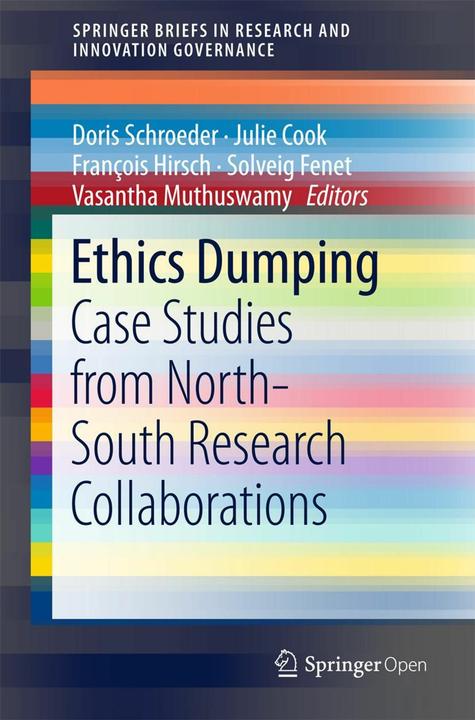 Produktbild Ethics Dumping (Englisch, Vasantha Muthuswamy, Julie Cook, Solveig Fenet, François Hirsch, Doris Schroeder, 2017)