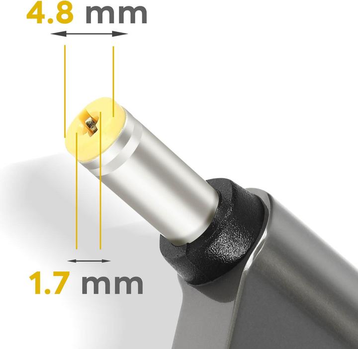 Produktbild Avizar ADA-100W-C028, USB-C / 4.8 x 1.7mm 100W Adapter (USB Typ C, USB Typ C)