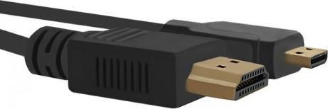 Image du produit Qoltec HDMI - Micro-HDMI M/M 1m (1 m, HDMI)