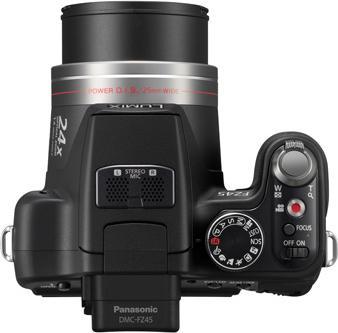 Produktbild Panasonic Lumix FZ45, 14MP, 24xZoom, HD-Movies, Schwarz (1/2,3'')