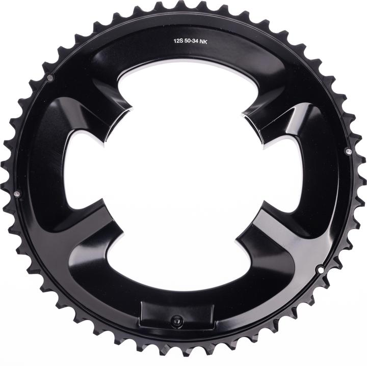 Actual product image Shimano Chainring FC-RS520 NK (Ø 110 mm, 50 teeth, 2 x 12-speed) (50)