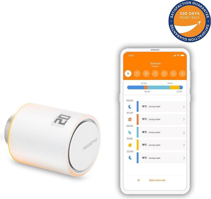 Netatmo Funk-Heizkörperthermostat