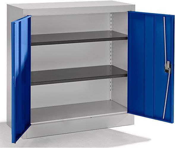 Actual product image Mauser Steel cabinet with hinged doors (95 x 42 x 101.5 cm)