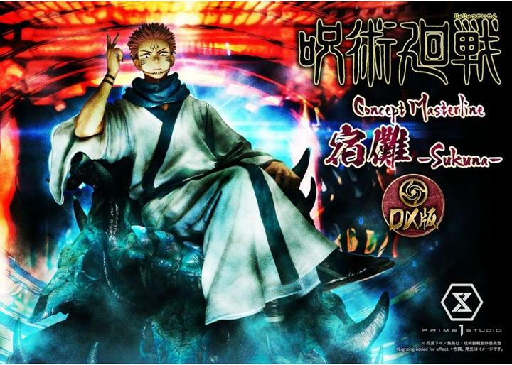 Actual product image Prime 1 Studio JUJUTSU KAISEN - Ryomen Sukuna Del. - Statue Premium Masterline 34cm