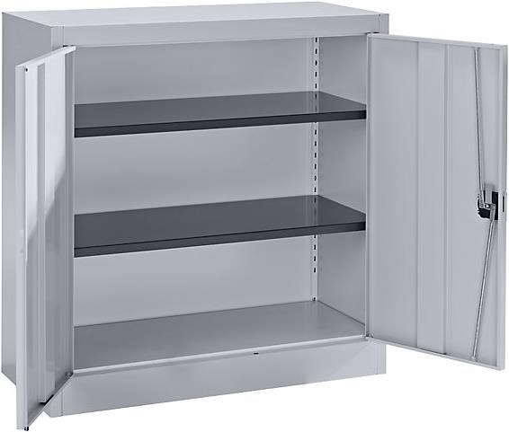 Produktbild Mauser Stahlschrank mit Flügeltüren (95 x 42 x 101.5 cm)