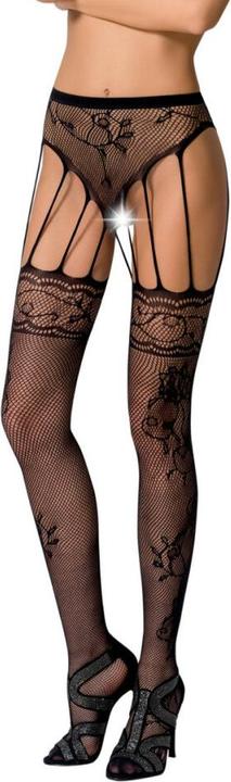 Actual product image Passion Ouvert tights in black (One size)