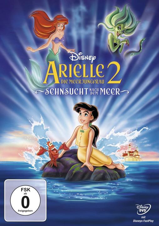 Produktbild Arielle, die Meerjungfrau 2 Sehnsucht nach dem Meer (DVD, 2000, Englisch, Deutsch)