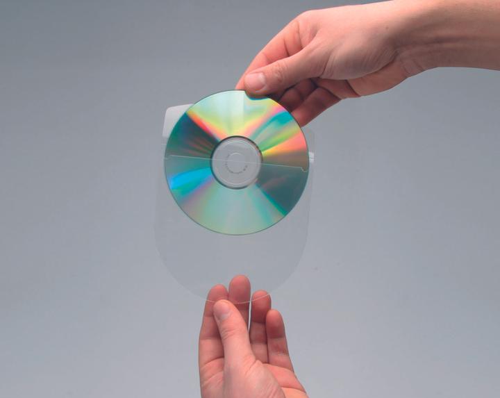 Produktbild Q-Connect CD/DVD Hüllen selbstklebend