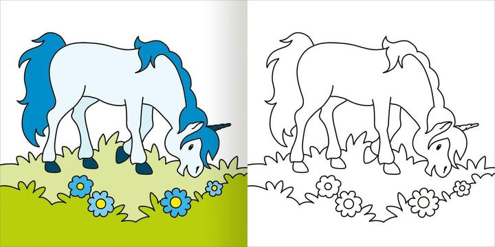 Image du produit Mon premier livre de coloriage épais dès 2 ans - Licornes