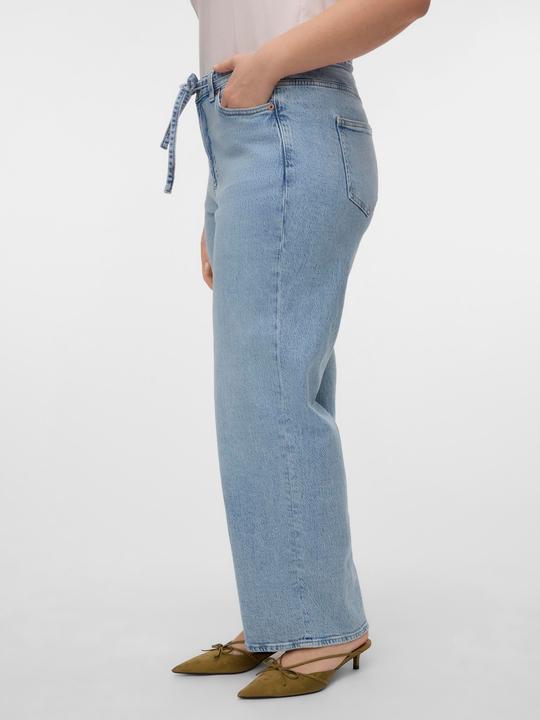 Actual product image Vero Moda VMCTESSA Hohe Taille Weiter Beinschnitt Jeans Weit geschnitten (W52/L32)
