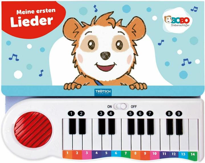 Produktbild Bobo Siebenschläfer Klavierbuch Meine ersten Lieder Soundbuch Liederbuch (Deutsch)
