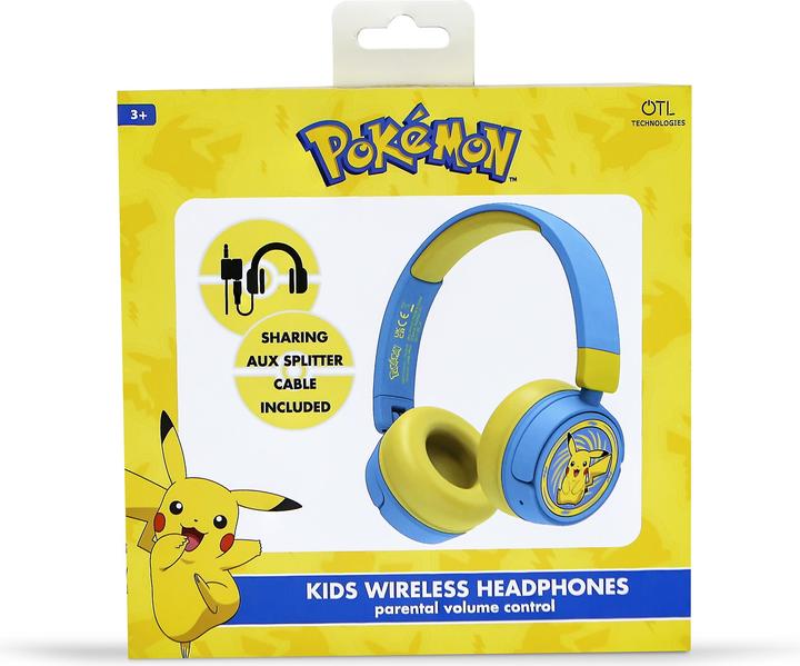 Produktbild OTL Bluetooth Headset w/Perental Control - Pokemon Pikachu (PK0980)