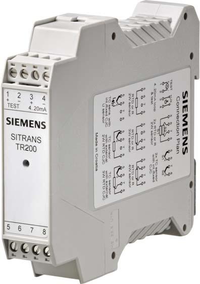 Actual product image Siemens Temperature transmitter