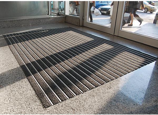 Actual product image kaiserkraft Dirt mat for aluminum frame (1000 x 200 cm)