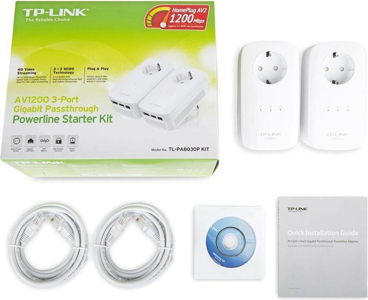Image du produit TP-Link Kit TL-PA8030P (1300 Mbit/s)