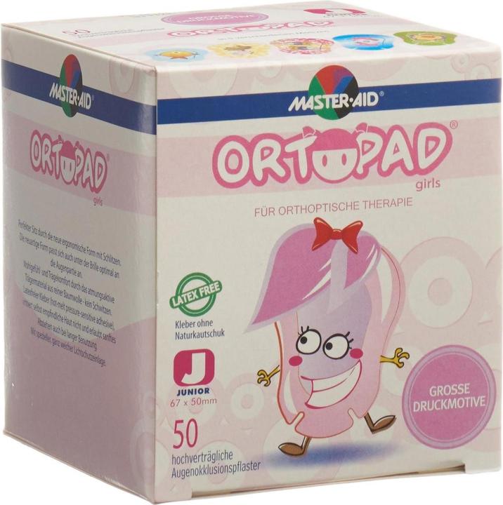 Master Aid Augenpflaster Junior Girls 50 Stück (50 x)