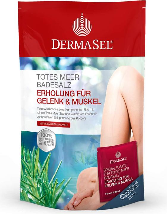 Actual product image DermaSel Joint & muscle bath salts (Bath truffles)