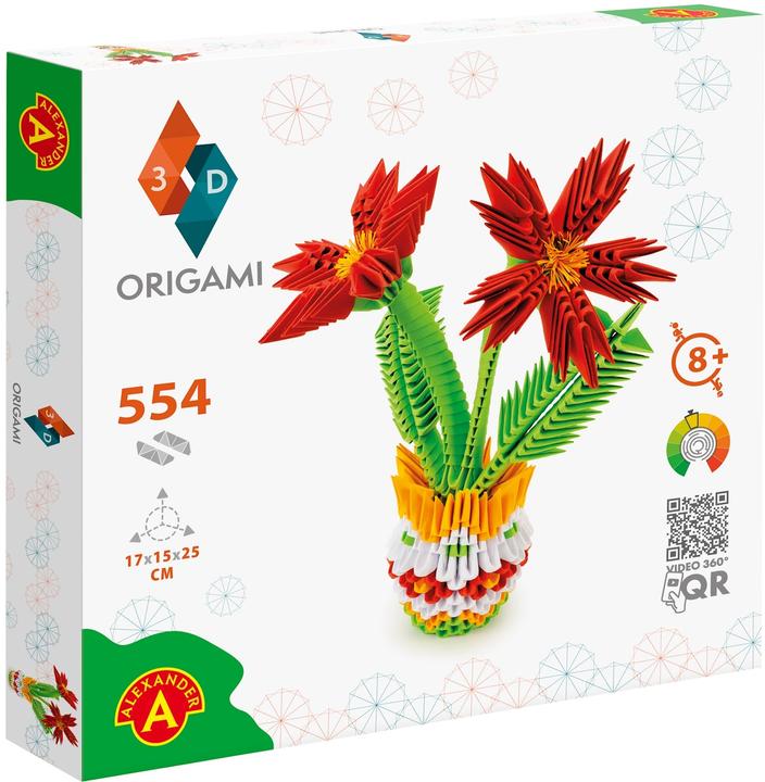 Produktbild Selecta Spielzeug ORIGAMI 3D - Blumentopf, 554 Stk.