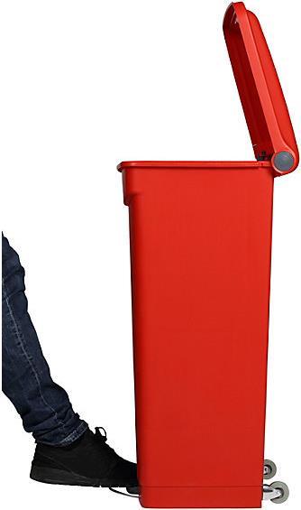 Produktbild kaiserkraft Kunststoff-Tretabfallsammler (90 l)
