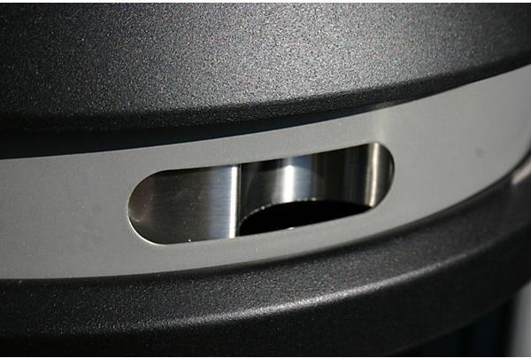 Actual product image Rubbermaid Stand ashtray galvanized steel