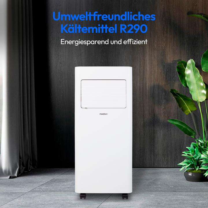 Produktbild Medion LIFE® E701 KLIMAANLAGE (MD 37730) Kühlen, Entfeuchten und Ventilieren, Kühlleistung 7.000 BTU, Kühlm (25 m², 7000 BTU/h)