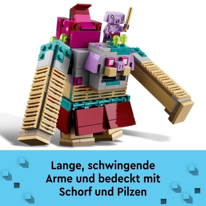 Image du produit LEGO 21257 L'épreuve de force avec le Dévoreur (21257, LEGO Minecraft)