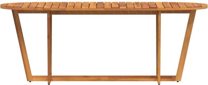 Produktbild VidaXL Garten-Esstisch Oval 200x90x75 cm Massivholz Akazie (200 cm)