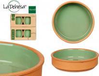 Produktbild La Dehesa Satz 4 Steinguttöpfe 16 cm Farbe grün (16 cm)