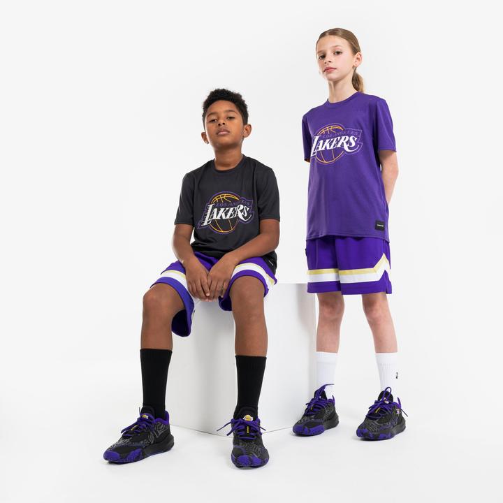 Image du produit Tarmak Chaussures de basket enfants basses NBA Lakers - Fast 900 Low-1 noir