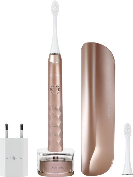Actual product image Ailoria Shine Bright Rose Sonic Toothbrush (Sonic toothbrush)