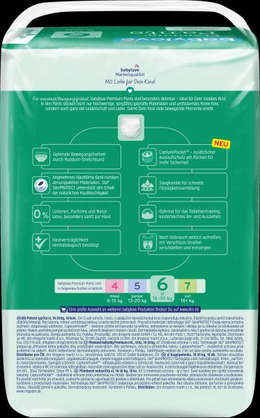 Image du produit dm babylove Pants Premium (Taille 6, Pack, 18 pièce(s))