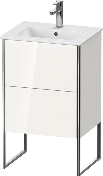 Actual product image Duravit XSquare vanity unit Compact vertical 51.0x41.8 cm, 2 drawers, for washbasin ME by Starck 233 (51 x 42 x 83 cm)