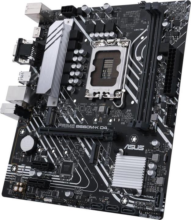 Produktbild ASUS Mainboard||Intel B660|LGA1700|MicroATX|Speicher DDR4 (LGA 1700, Intel B660, mATX)