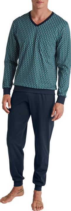 Produktbild Calida Relax Imprint Bündchen-Pyjama (S)