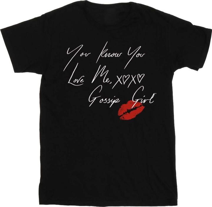 Gossip Girl You Know You Love Me TShirt (XXL)