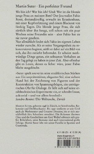 Produktbild Ein perfekter Freund (Deutsch, Martin Suter, 2003)