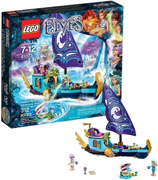 Image du produit LEGO Elves - Naida's Abenteuerschiff (41073, LEGO difficiles à trouver)