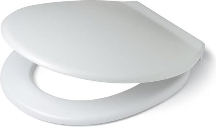 Image du produit Pagette Siège de WC Exklusiv Highline avec couvercle, avec dispositif d'abaissement automatique blanc
