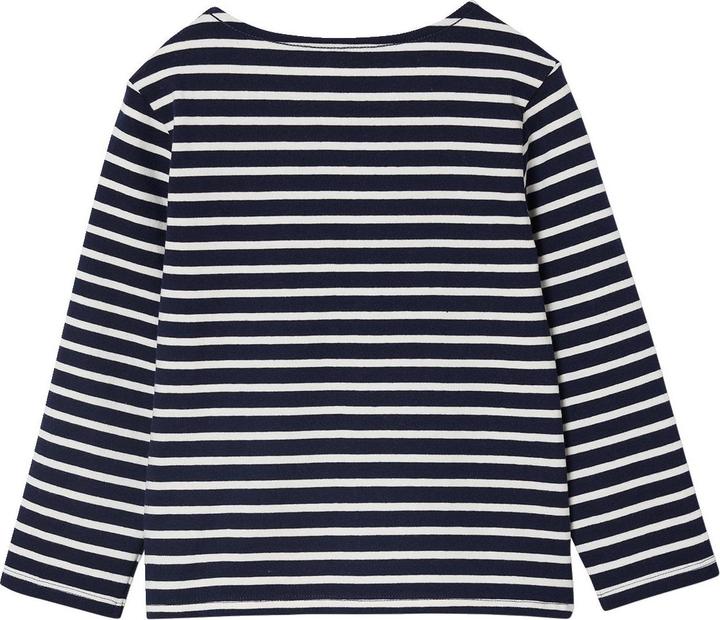 Actual product image Vertbaudet Mädchen Ringelshirt mit Recycling-Baumwolle (92)